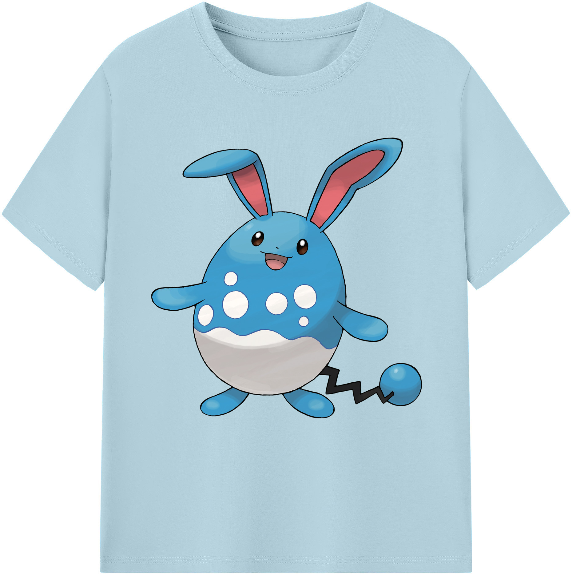 （画像用） ポケットモンスター Pokémon 綿100％半袖Tシャツ（フロントプリント）